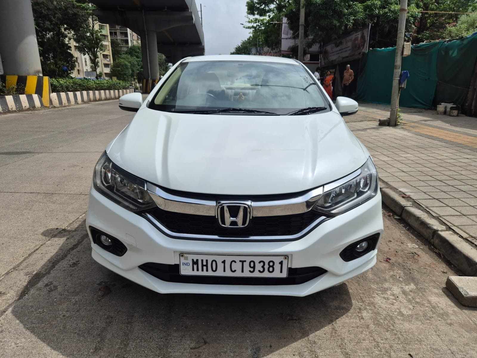 2018 Honda City V Mt Petrol FrontStraightShot